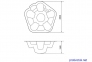 Каскадно-переливної комплект Аквапарк преміум 3D 5