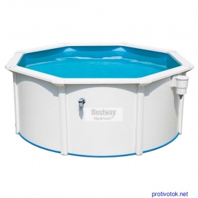 Збірний басейн Bestway Hydrium 56566 (300x120 см) з піщаним фільтром, драбиною та тентом
