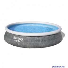 Надувний басейн Bestway 57376 (396x84 см) з картриджним фільтром