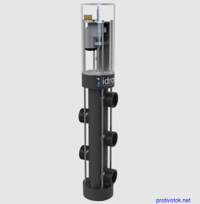 Автоматичний вентиль зворотного промивання IDROWAY п'ятиточковий (75mm, 24V)