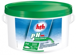 рН мінус hth порошок, 5кг pH MOINS MICRO-BILLES, Франція
