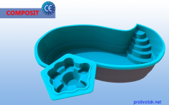 Каскадно-переливної комплект Гідропарк преміум 3D