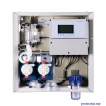 Панель управління дозації Aquaviva K800 Kontrol pH-Cl-t° в зборі
