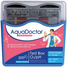 Тестер AquaDoctor Test Box O2 / pH