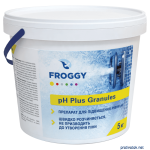 Препарат для підвищення рівня рН води в басейні pH Plus Granules FROGGY