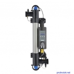 Ультрафиолетовая установка Elecro Steriliser UV-C +DLife ind +Dosi pump (1*55W, 21m3/h, 50m3)