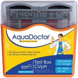 Тестер AquaDoctor Test Box Cl / pH