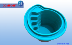 Купіль ЛОТОС-1 преміум 3D (3х2,45х1,5)