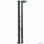 Душ солнечный Aquaviva Hybride Dada Straight алюминиевый с мойкой для ног, антрацит DS-D463NX, 40 л